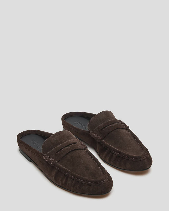 RAFE LOAFER-CHOCOLATE BROWN SUEDE