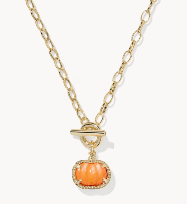 PUMPKIN LINK CHAIN NECKLACE