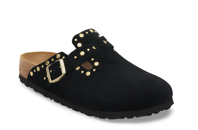 BOSTON RIVET SUEDE BLACK N 1030491