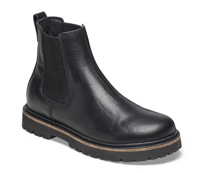 HIGHWOOD M SLIP ON LEATHER BLACK R