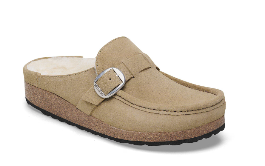 BUCKLEY SHEARLING SUEDE TAUPE 1028633