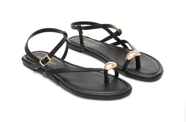 A pair of Zertz TREASUREE STRAPY FLATS women&