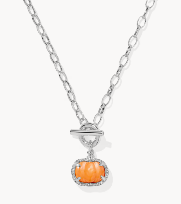PUMPKIN LINK CHAIN NECKLACE