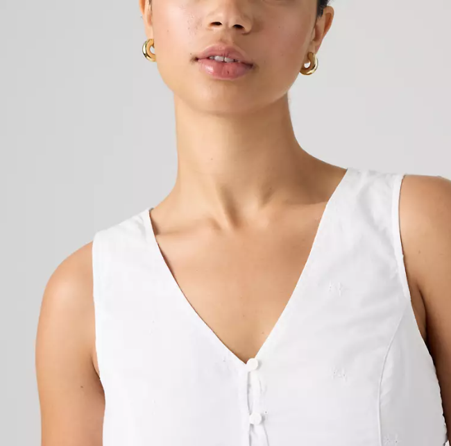 TEAGAN BLOUSE - BRIGHT WHITE