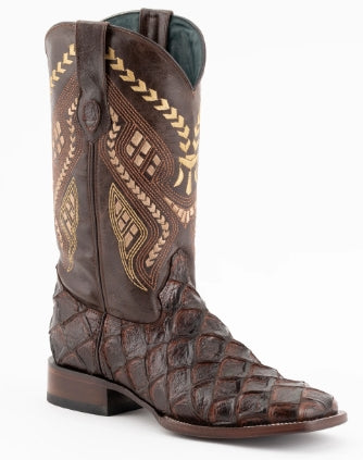 FERRINI MEN'S BRONCO PIRARUCU PRINT BOOT