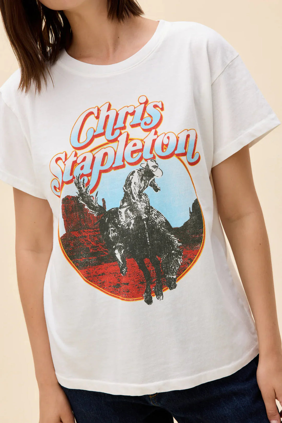 CHRIS STAPLETON HORSE AND CANYONS TOUR TEE