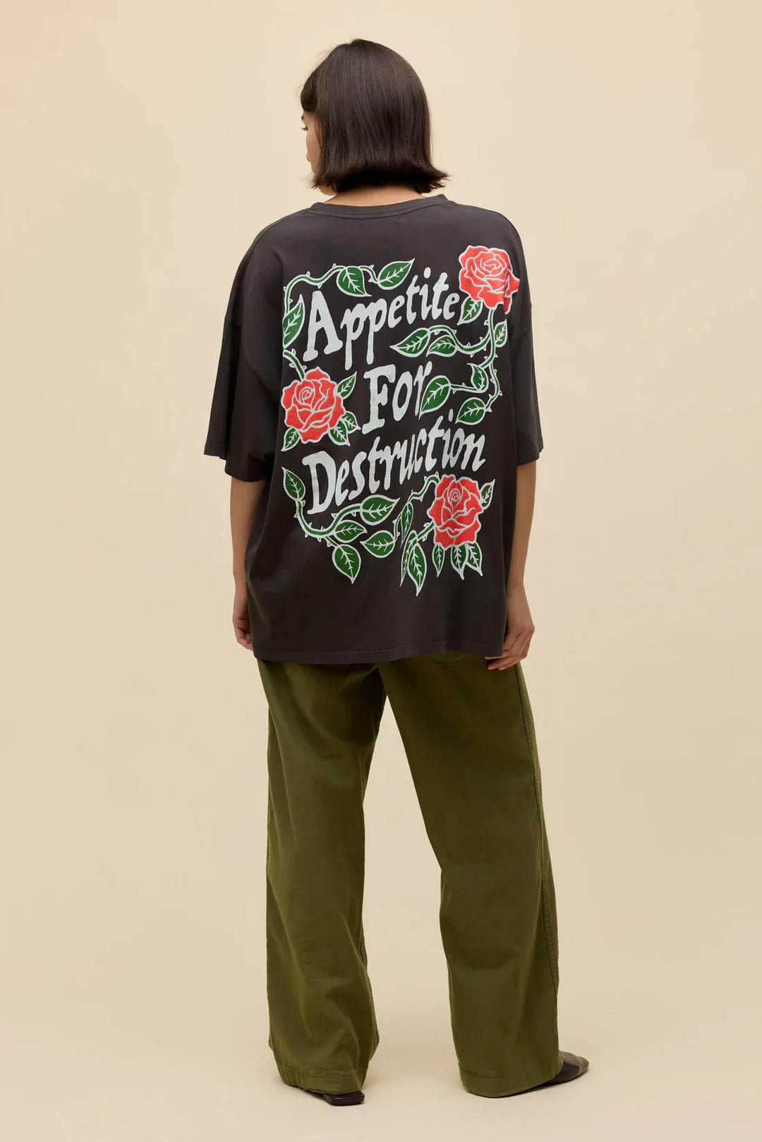 GUNS N ROSES PARADISE CITY ROSES TEE