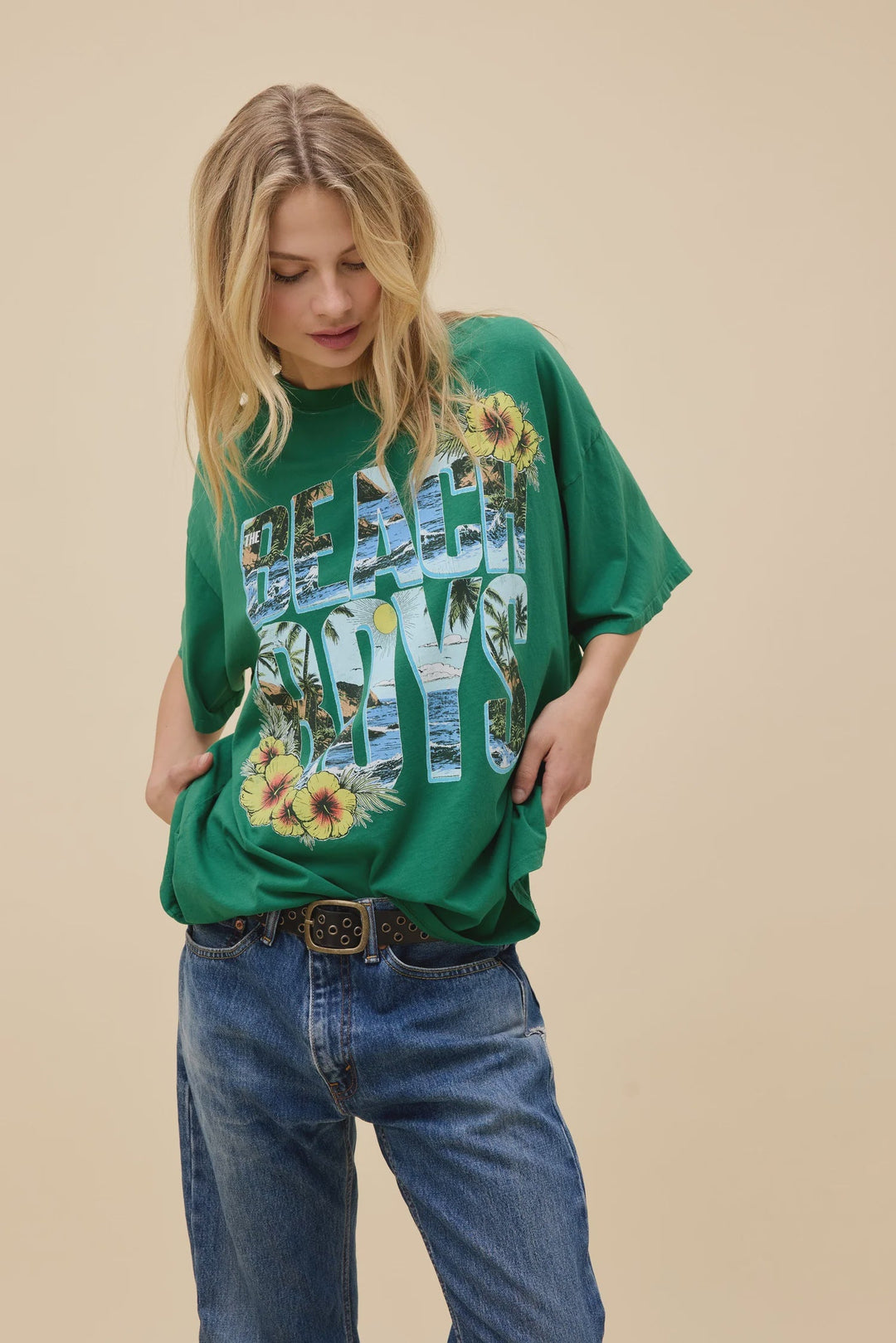 BEACH BOYS TROPICAL STACK OS TEE