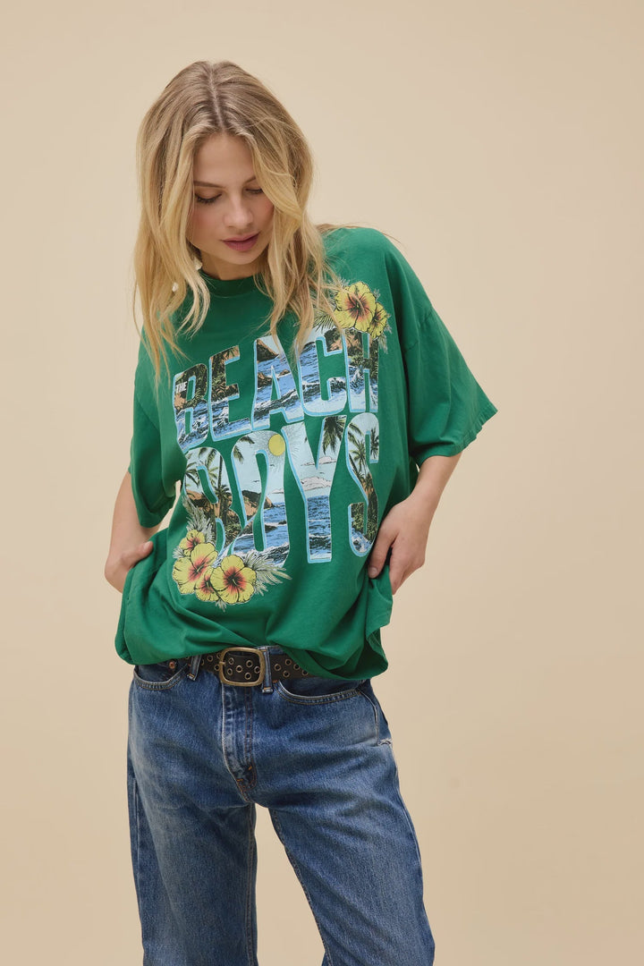 BEACH BOYS TROPICAL STACK OS TEE