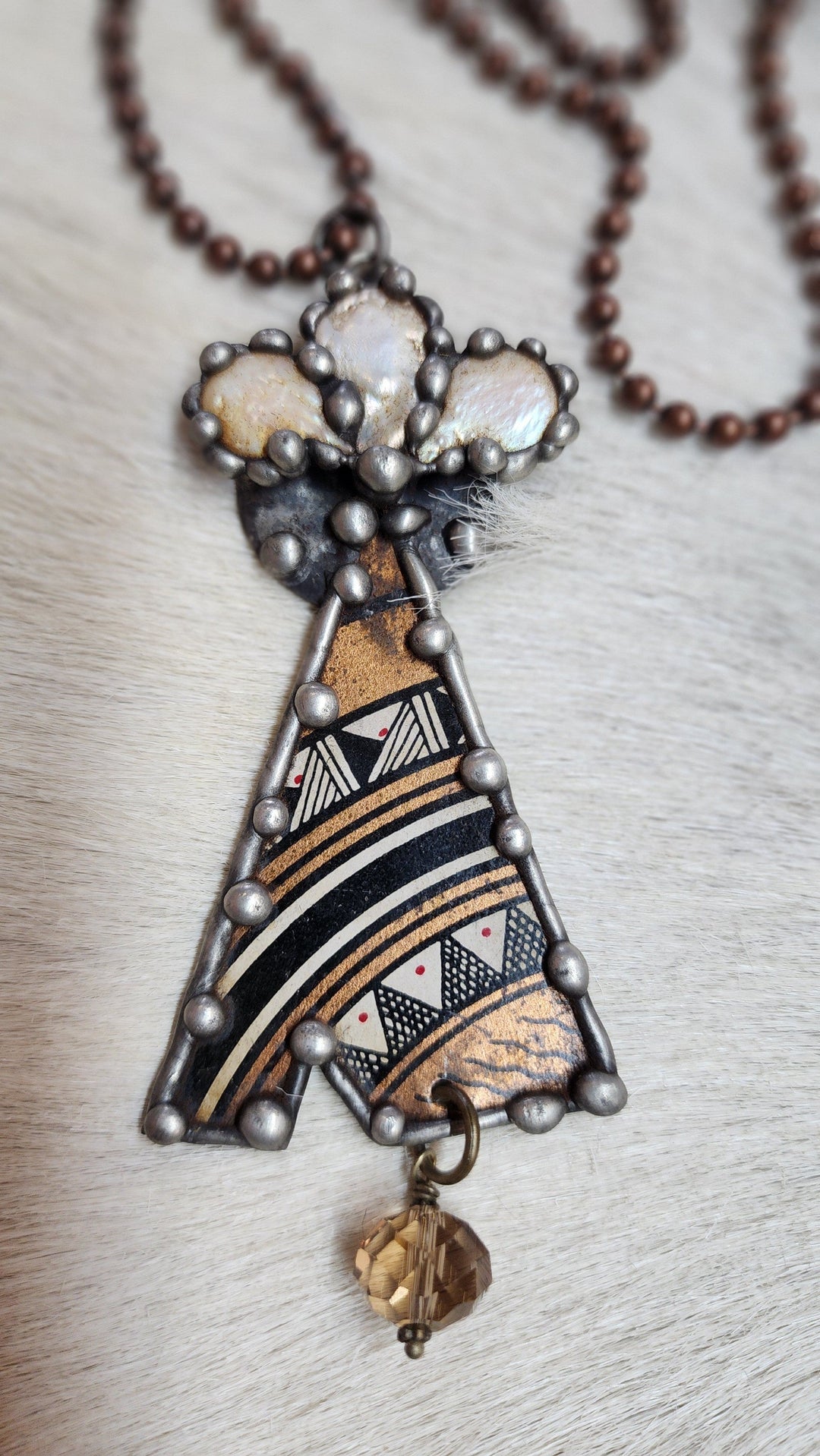 Handcrafted Teepee Necklace