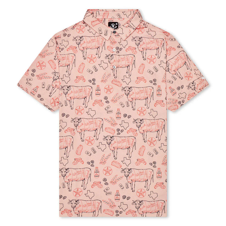 MEN'S TEXAS BBQ POLO SHIRT