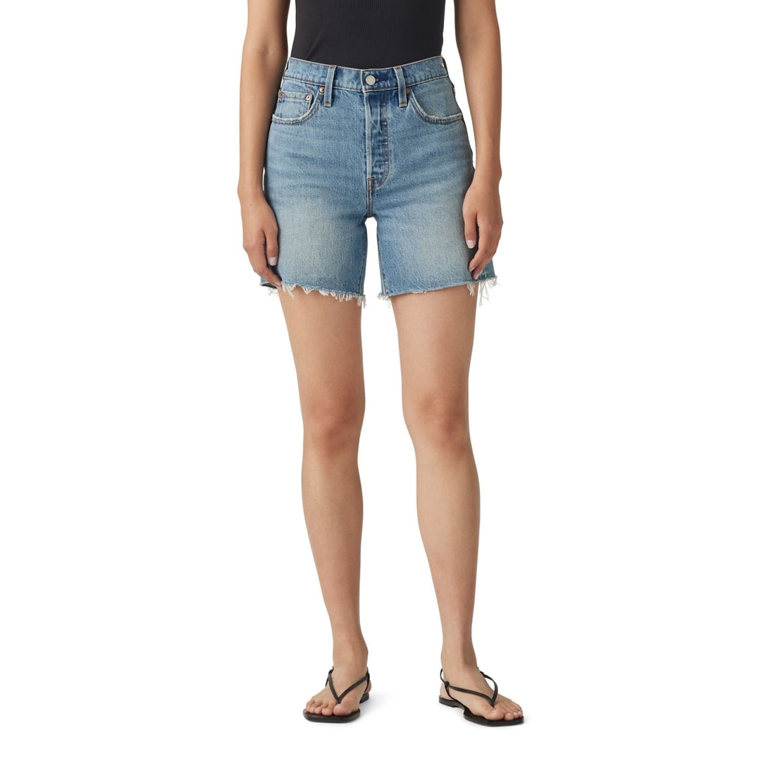 501 MID THIGH SHORT-TICKED AND UNTIED