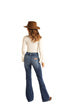 Rock & Roll Ladies Button fly Flare Jeans