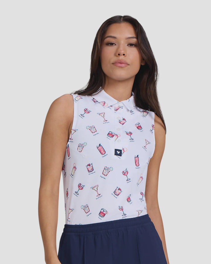WITH A TWIST WOMENS POLO