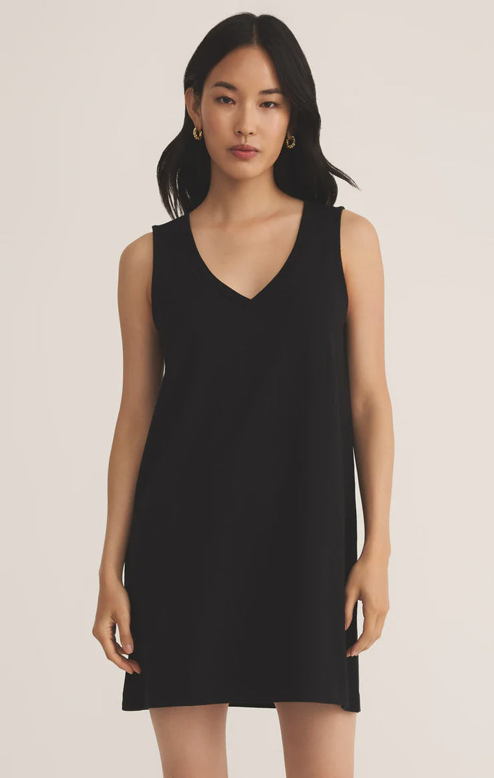 SLOANE V-NECK MINI DRESS