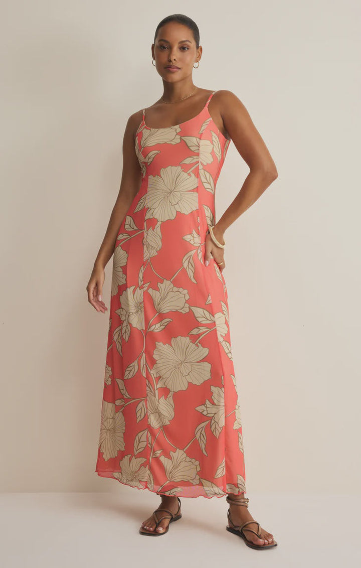 CHARISMA BLOOM MIDI DRESS