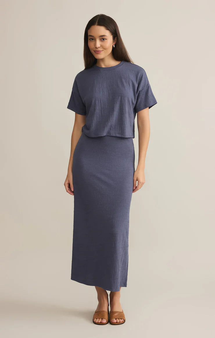 SWAY TEXTURED CROPPED TEE