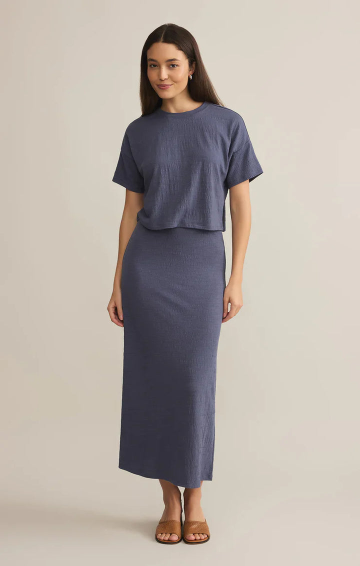 SWAY TEXTURED CROPPED TEE
