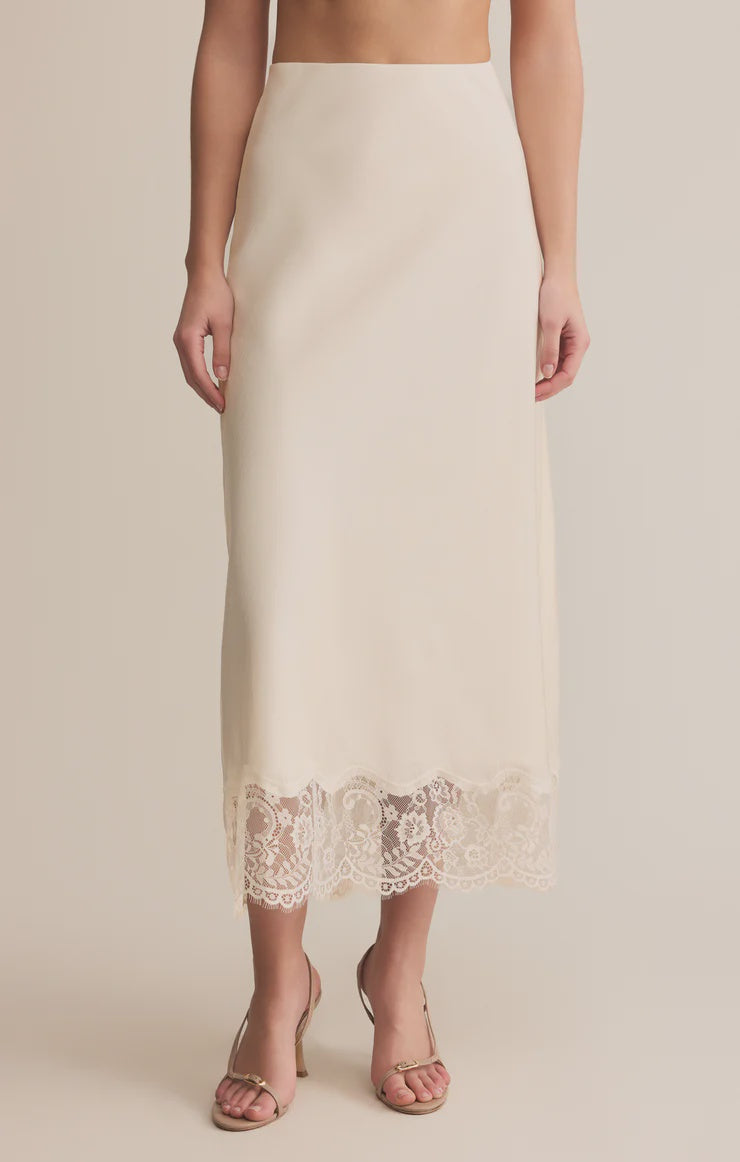 CINDER LACE MIDI SKIRT