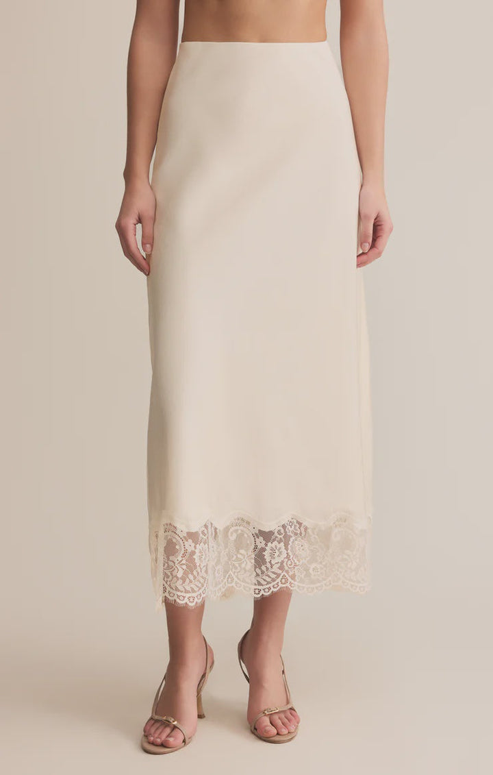 CINDER LACE MIDI SKIRT