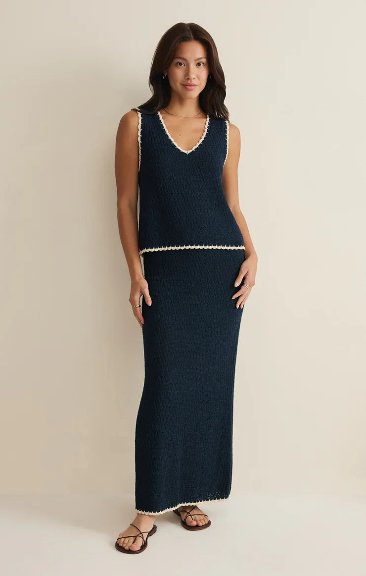 YESSENIA WHIPSTITCH SKIRT