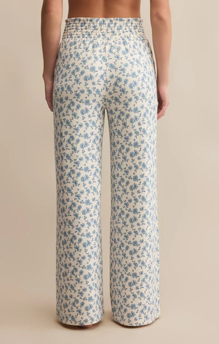 DAWN SMOCKED DITSY PANT