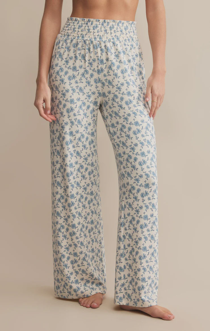 DAWN SMOCKED DITSY PANT