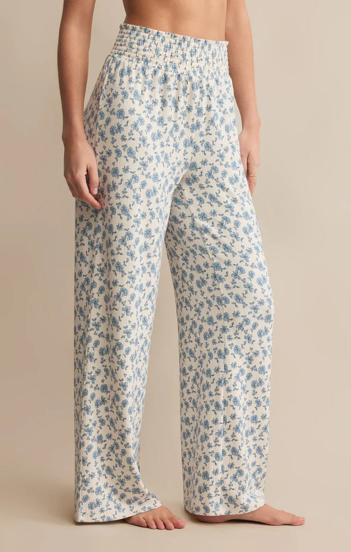 DAWN SMOCKED DITSY PANT