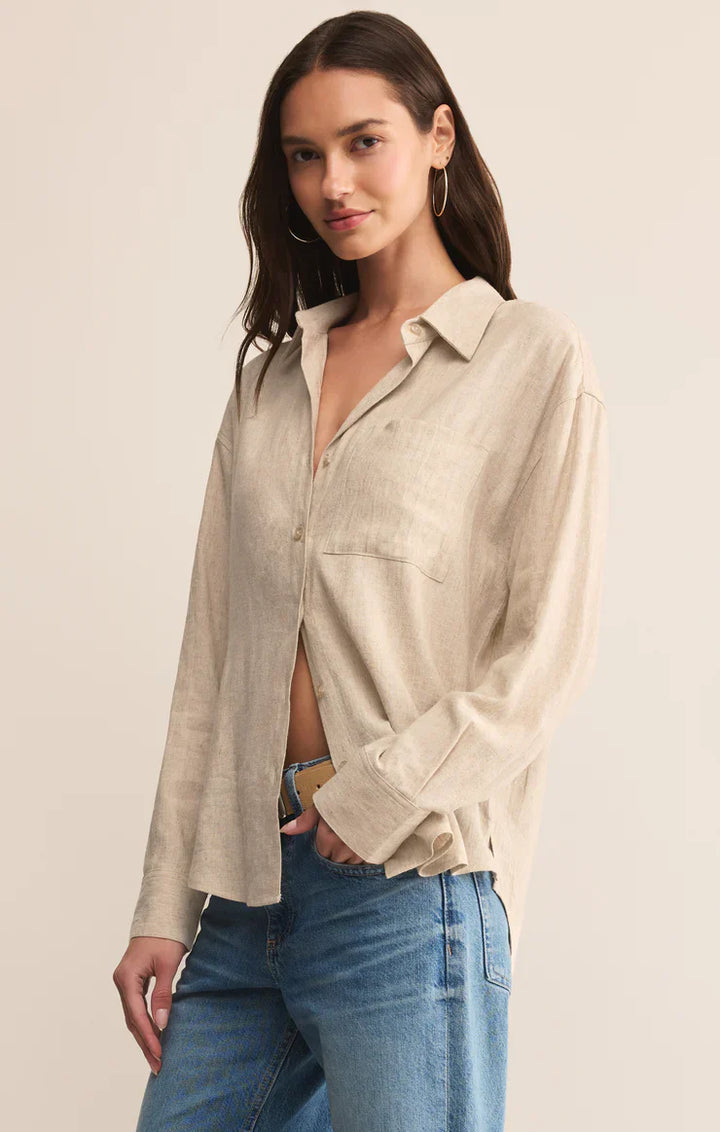 ALFIE BUTTON UP SHIRT