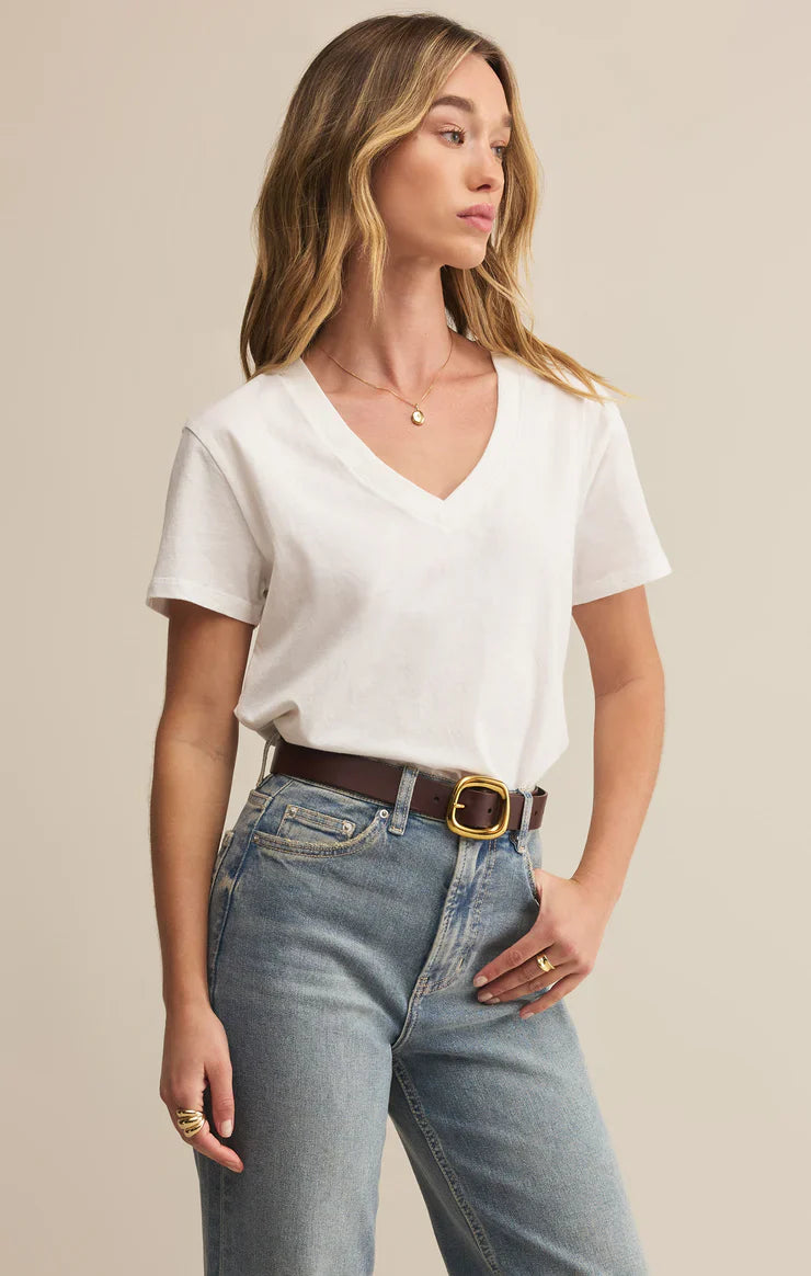 WEEKDAYS V-NECK TEE