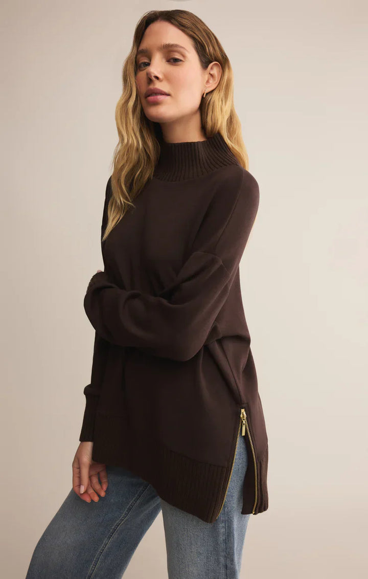 SABLE RIB SWEATSHIRT