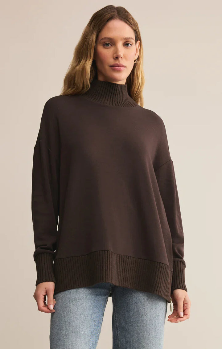 SABLE RIB SWEATSHIRT