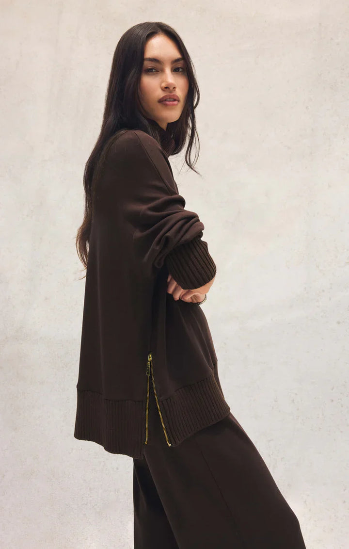 SABLE RIB SWEATSHIRT