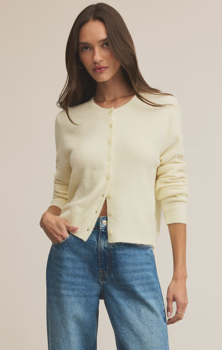 MEDINA CARDIGAN MELLOW YELLOW
