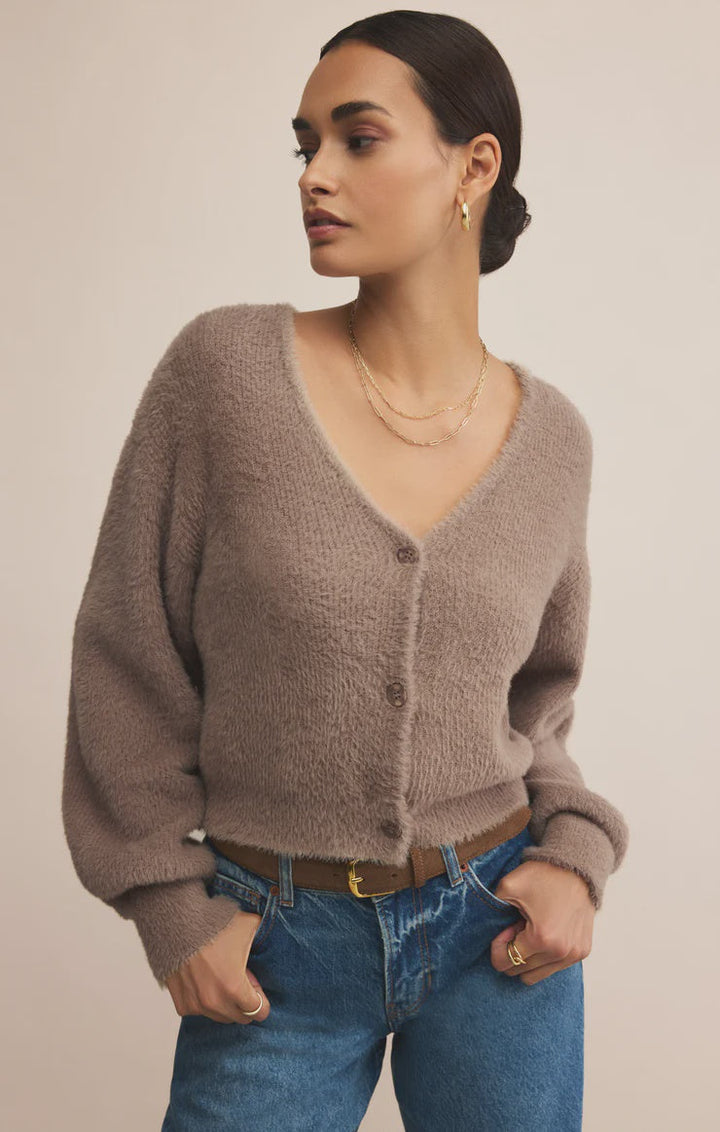 SANDRA FLUFFY CARDIGAN