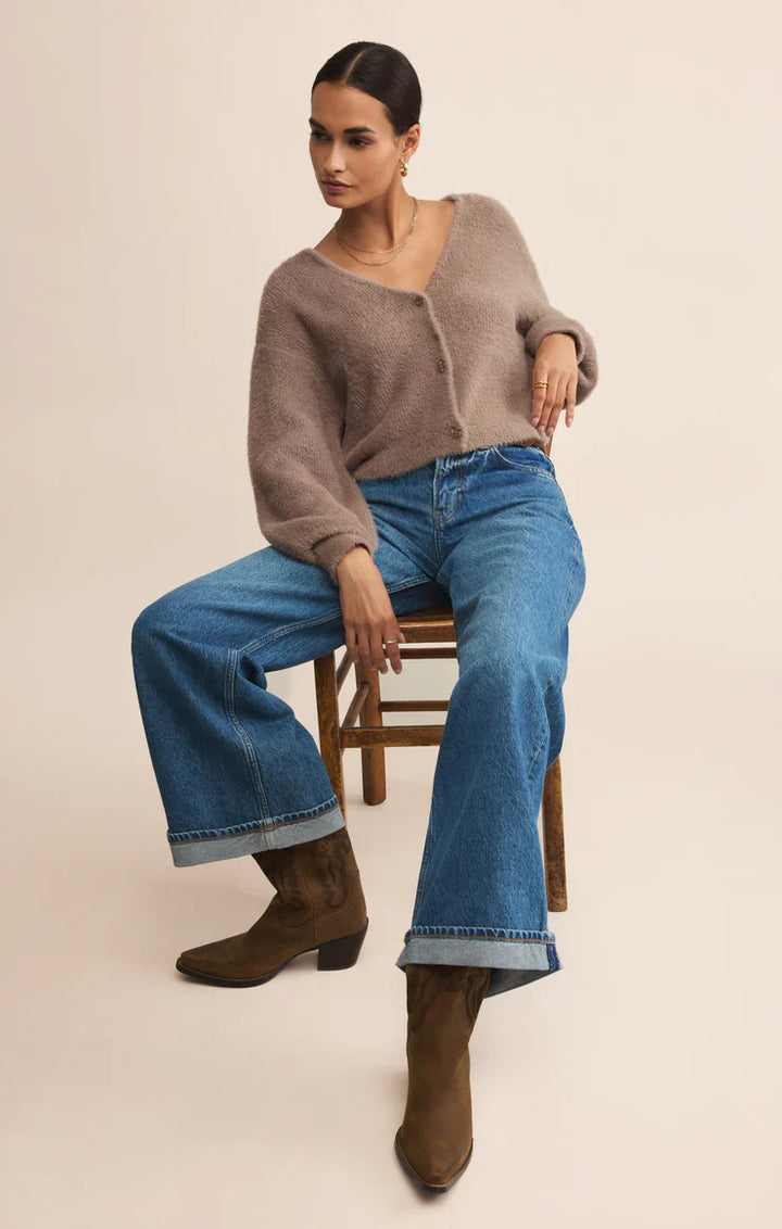 SANDRA FLUFFY CARDIGAN