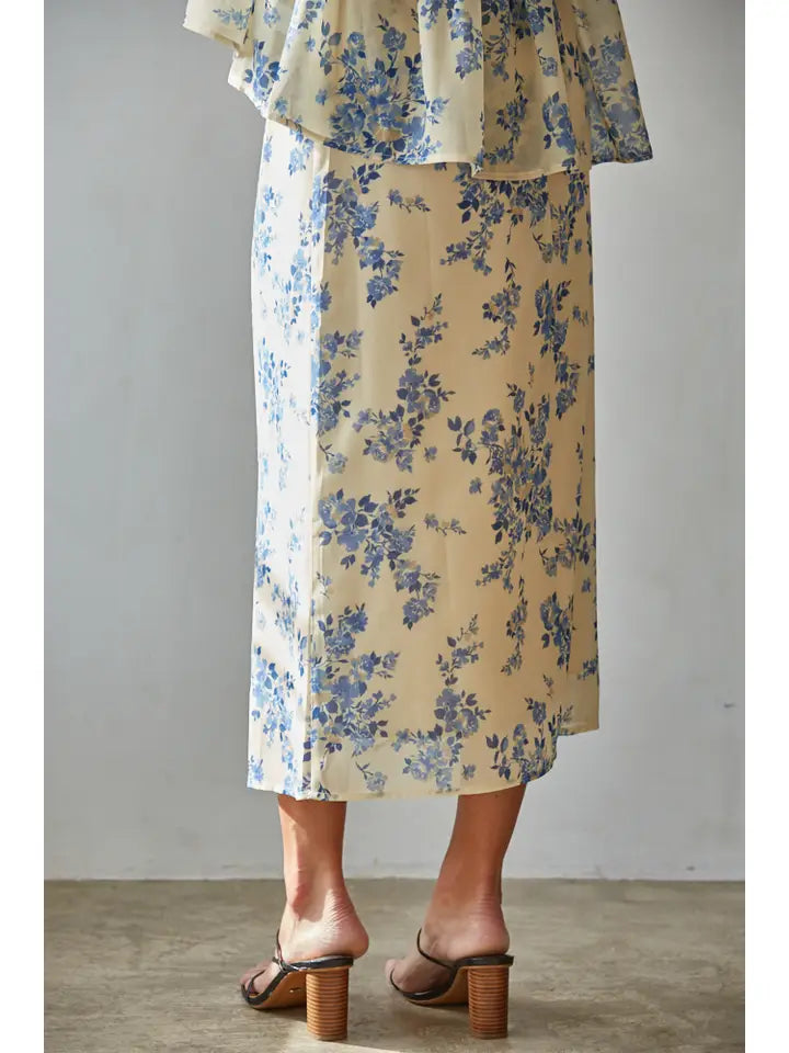 ETIENNA FLORAL SKIRT