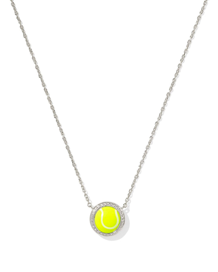 KENDRA SCOTT TENNIS SHORT PENDANT NECKLACE