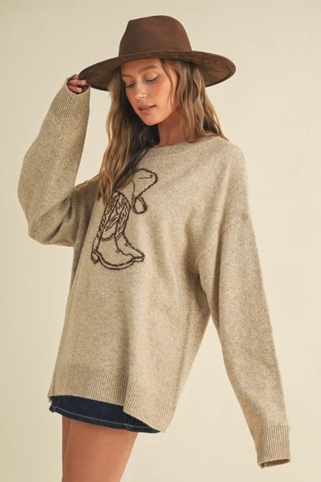 WESTERN COWBOY SWEATER
