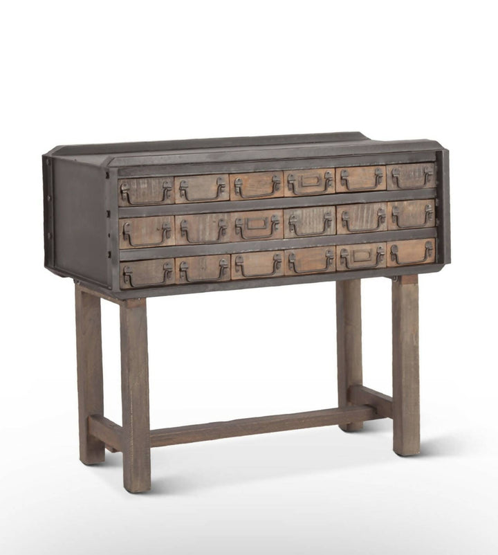 Eighteen Drawer Console America Reclaimed