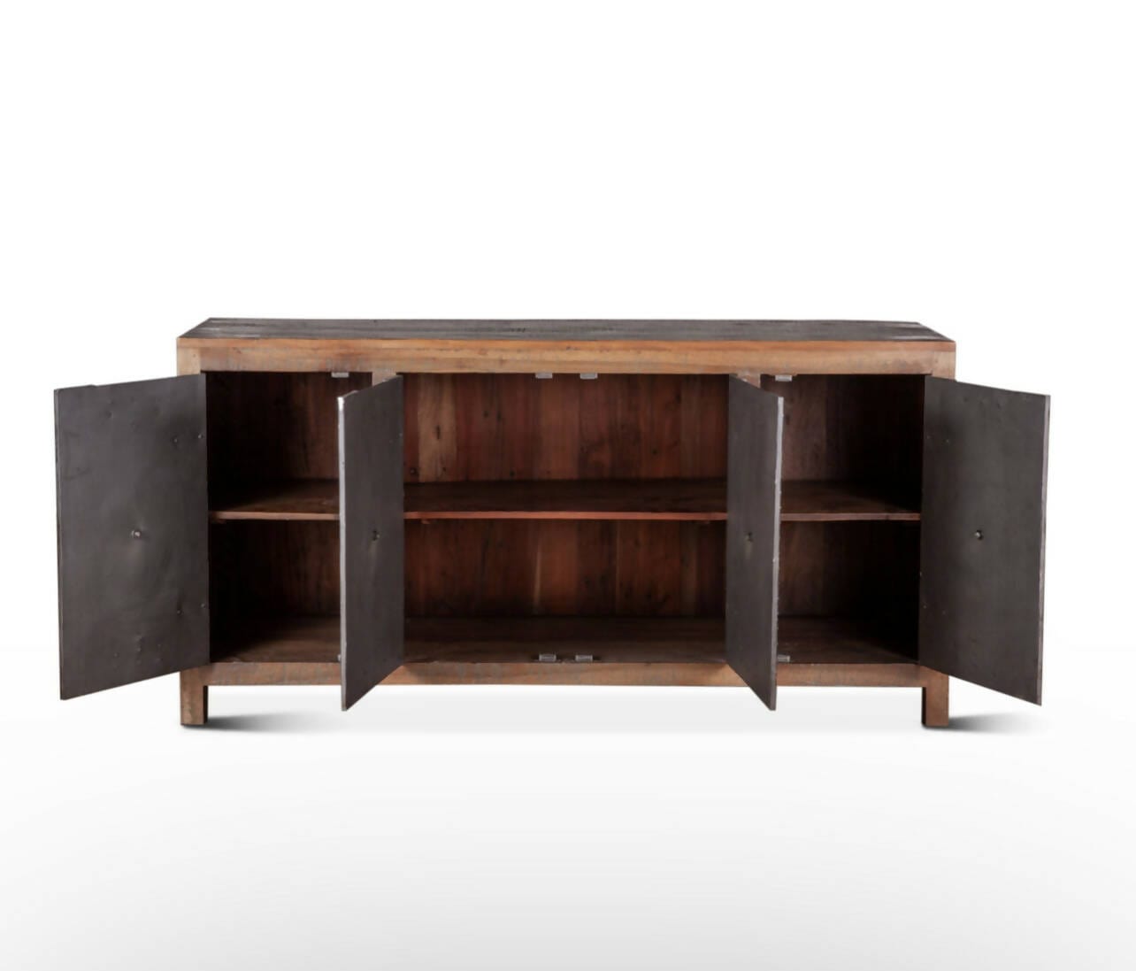 Steampunk 67” Four Door Sideboard America Reclaimed