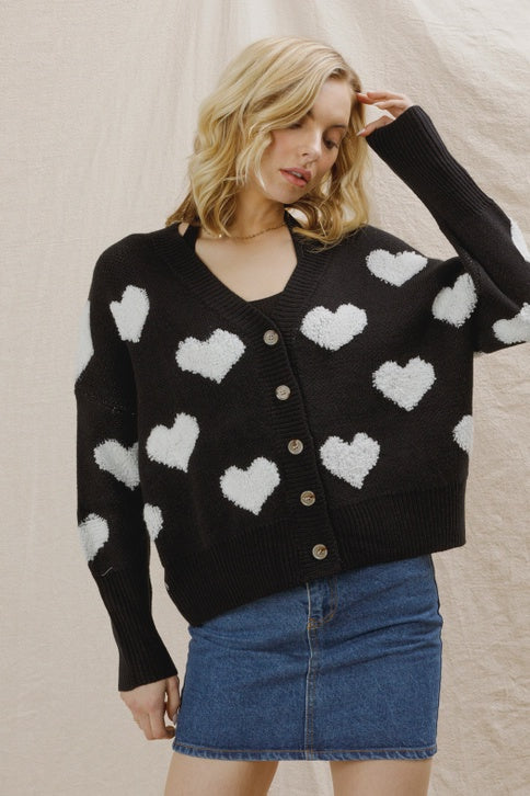 HEART CARDIGAN