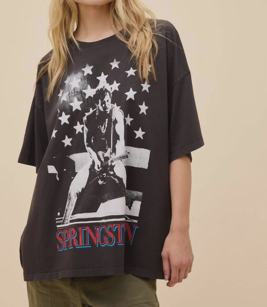 BRUCE SPRINGSTEEN ROCKIN AMERICA MERCH TEE