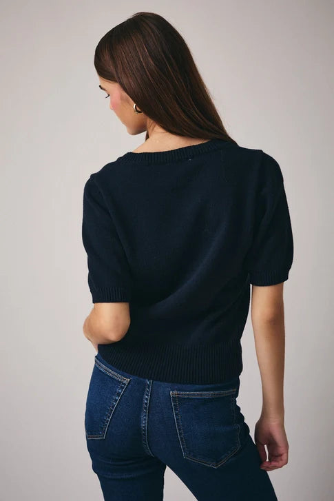 ROUND NECK COCKTAIL SWEATER