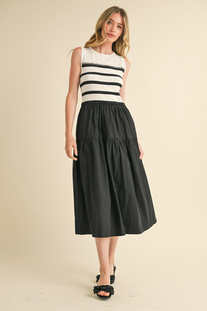 SLEEVLESS TANK DRESS