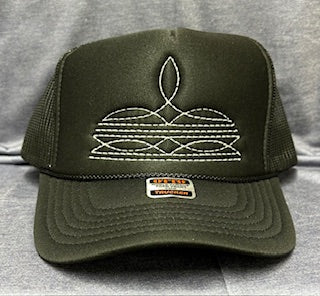 Boot stitch Trucker Cap