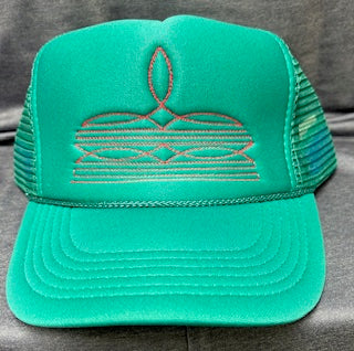 Boot stitch Trucker Cap