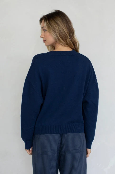 V NECK SWEATER TBW14365