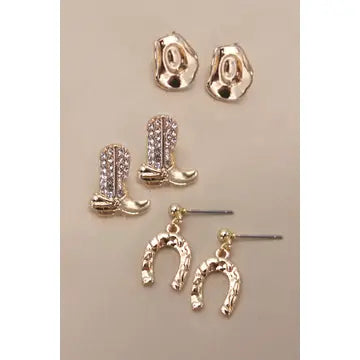 Boot Scootin Earrings