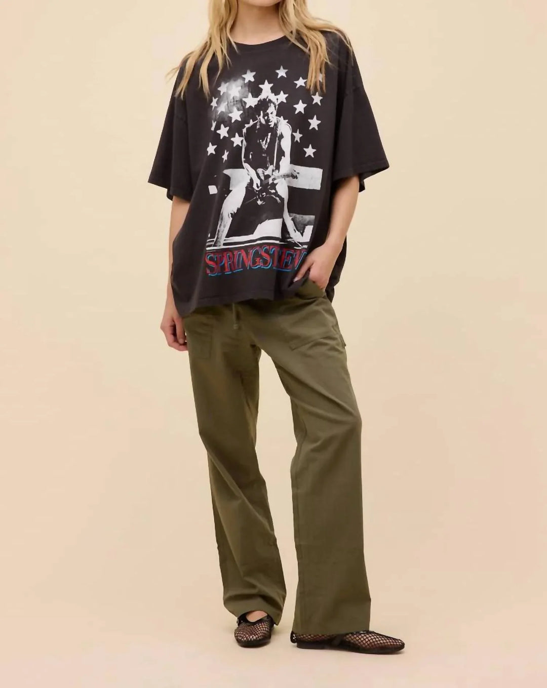 BRUCE SPRINGSTEEN ROCKIN AMERICA MERCH TEE
